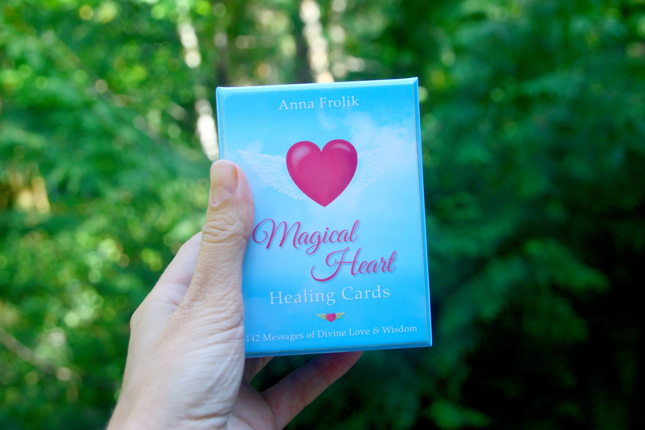 Magical Heart Healing Cards by Anna Frolik, published by Wonderland Publishing.