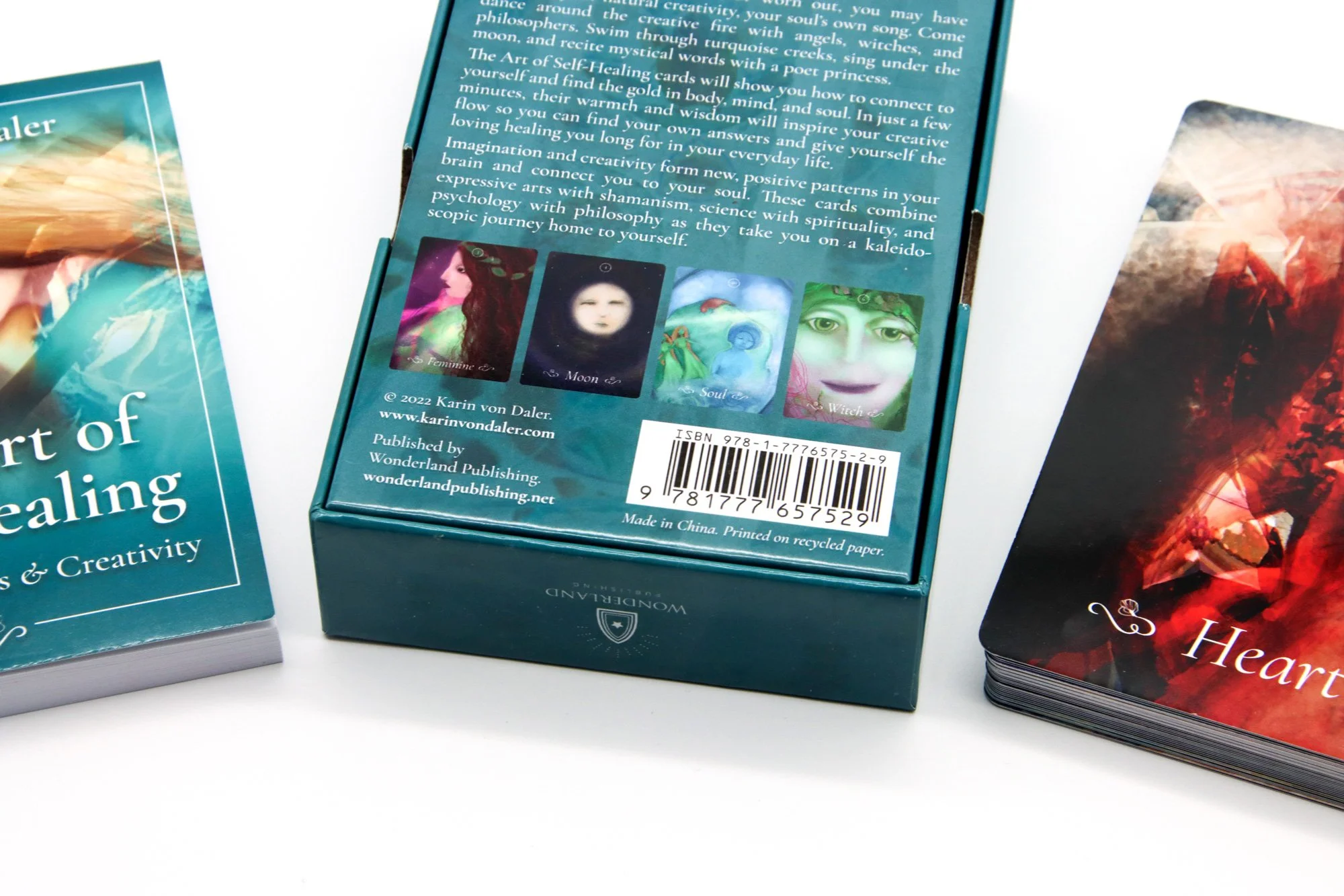 The Art of Self-Healing Oracle Card Deck by Karin von Daler