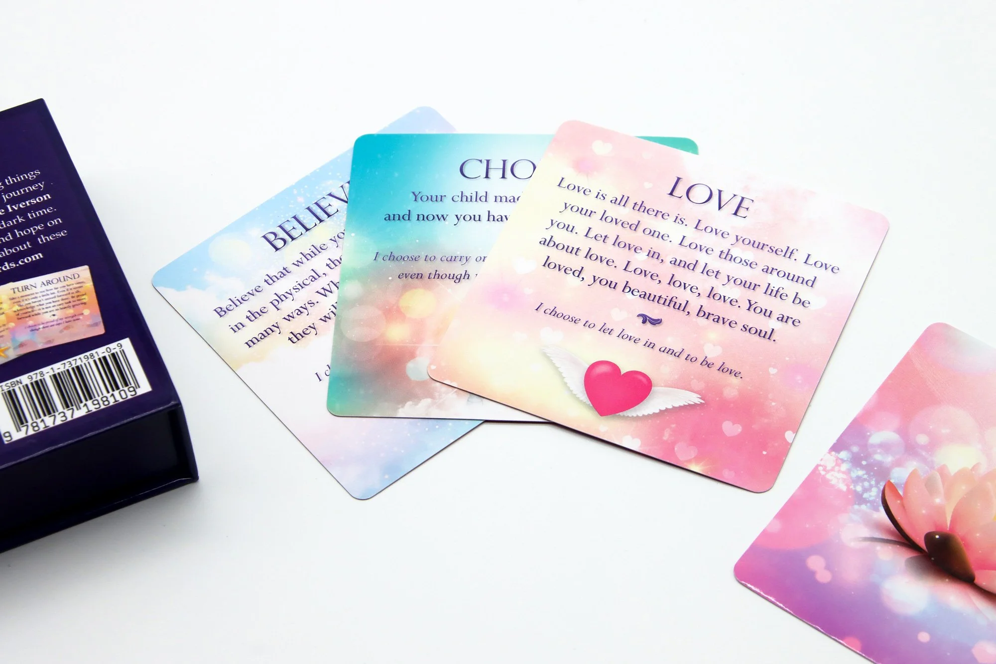 Solace Cards by Lisa Iverson (Messages for Parents Who Have Lost a Child to Suicide)