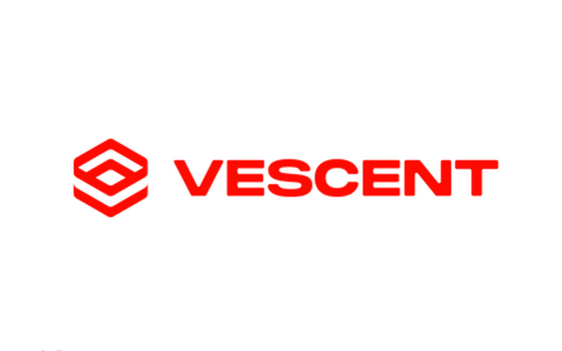 Vescent red logo