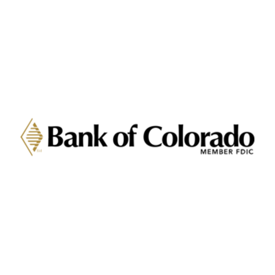Logo of Bank of Colorado with the bank's name and member FDIC text.
