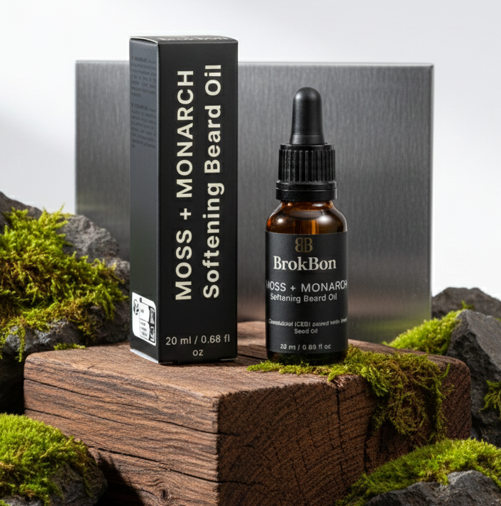 MOSS + MONARCH | Softening Beard Oil