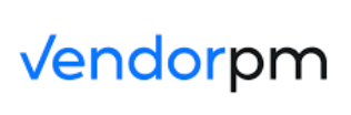 VendorPM logo in blue and black text on a white background.