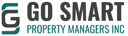 Logo for GO SMART PROPERTY MANAGERS INC with stylized G and S.