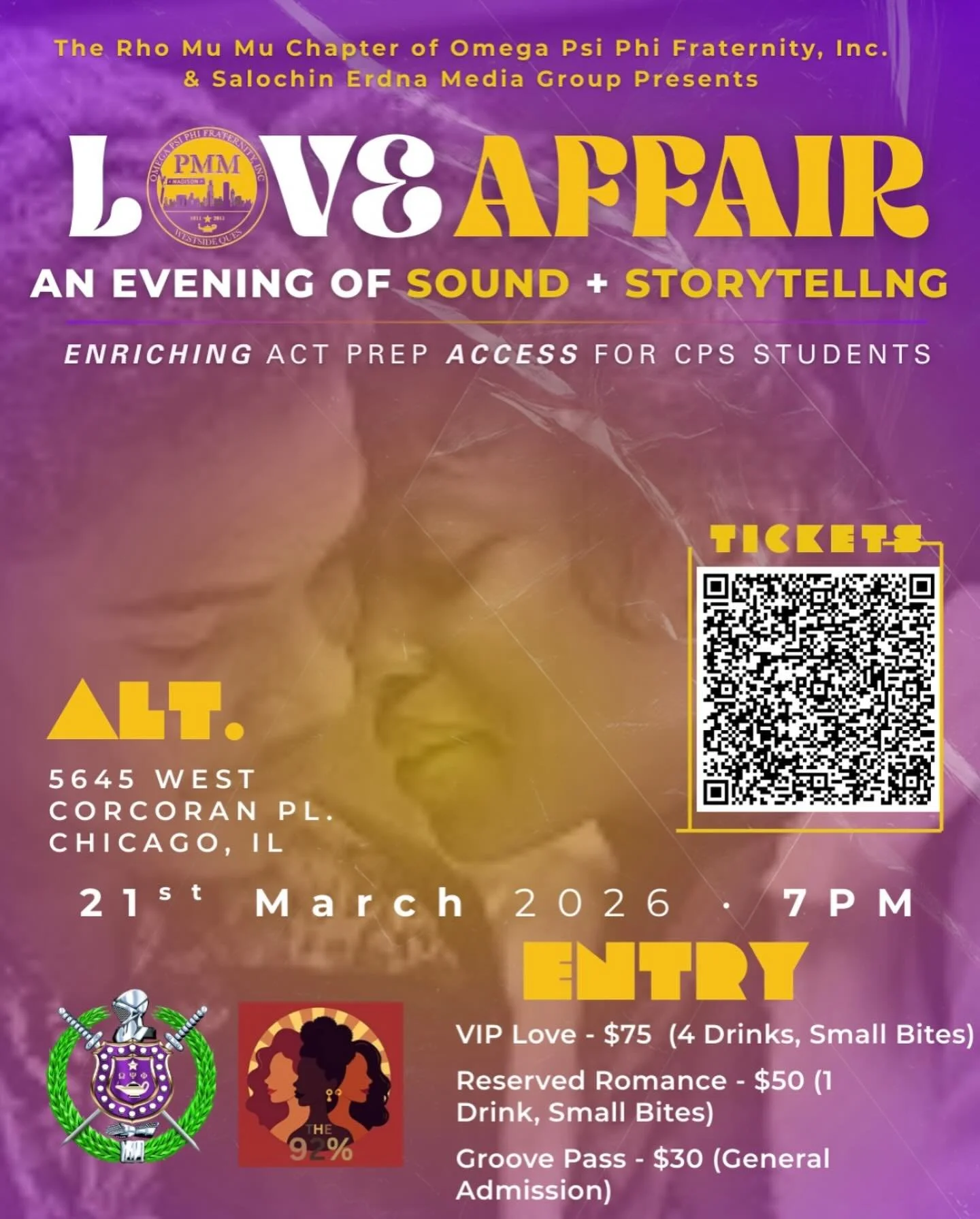 We&rsquo;re two weeks out from an elevated evening of soulful sound and delicious food with the brothers of @rhomumuques. We would advise you get those VIP tickets EARLY because the food is going to be 🔥 and the drinks will be flowing all night. Don