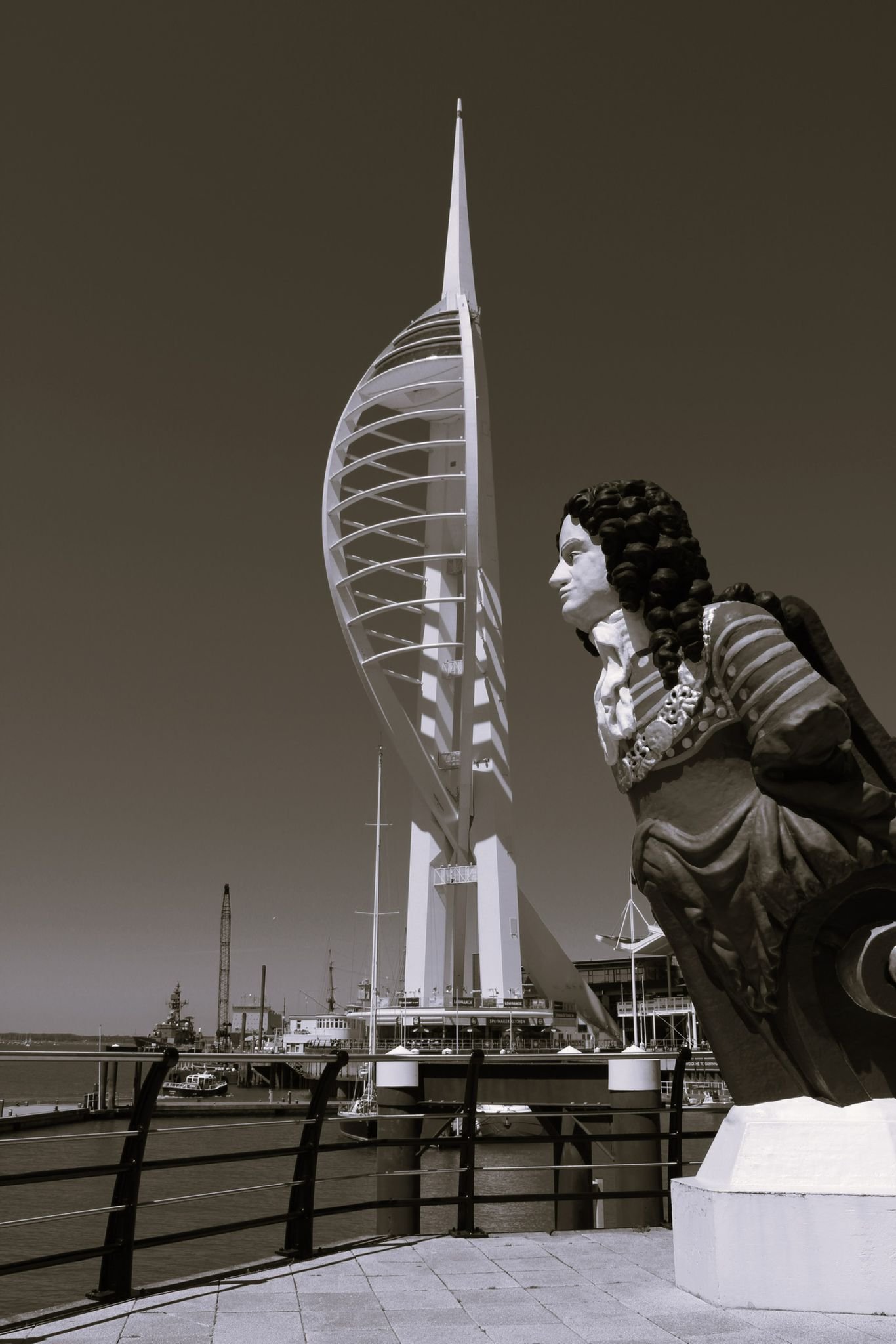 Portsmouth Spinnaker Tower and Gunwharf Quays