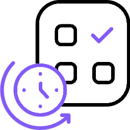 No minimum hours icon