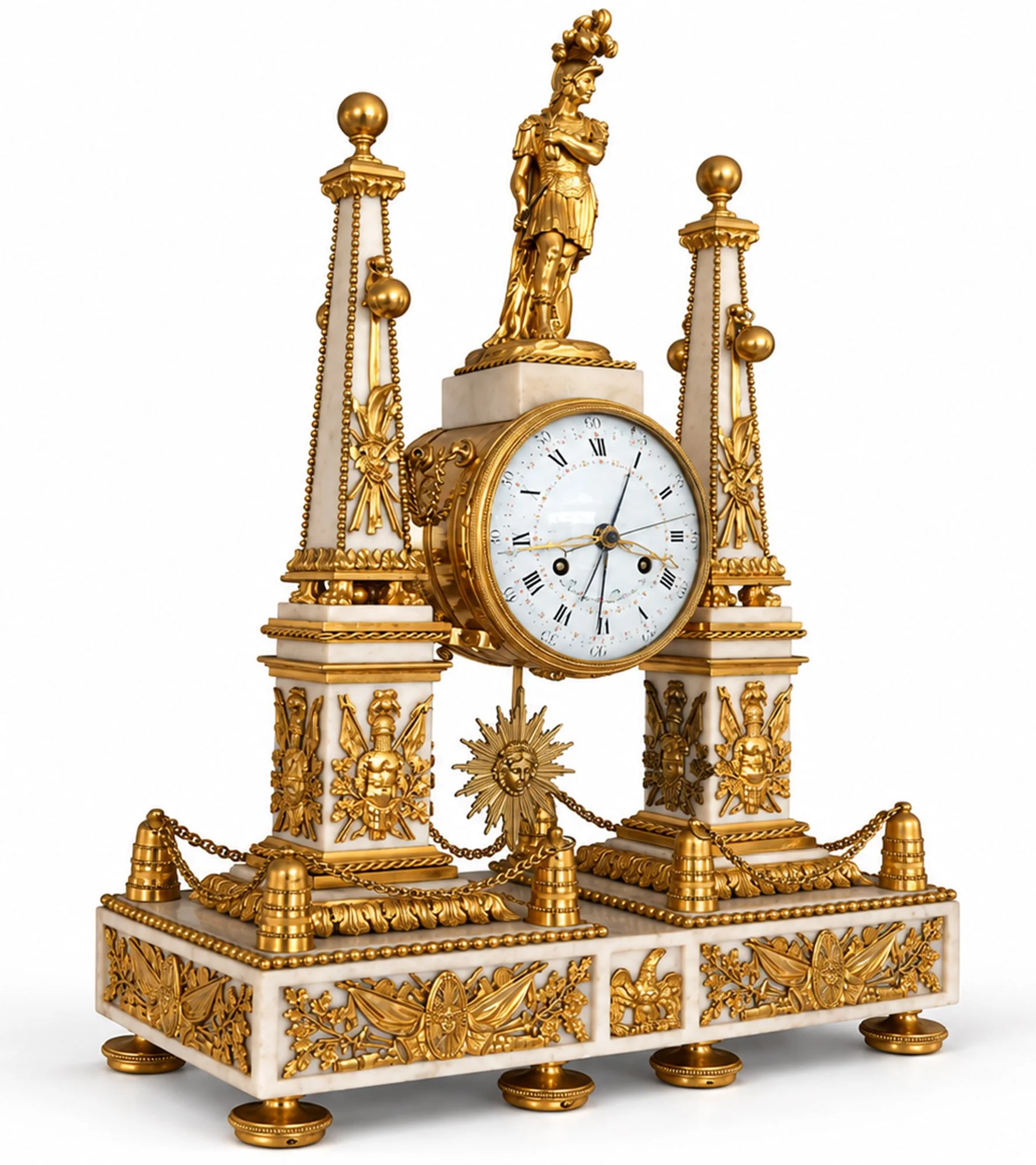 Monumental Portico clock tri view web.jpg