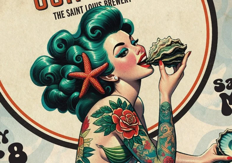 Schlafly's Stout & Oyster Festival Imagery