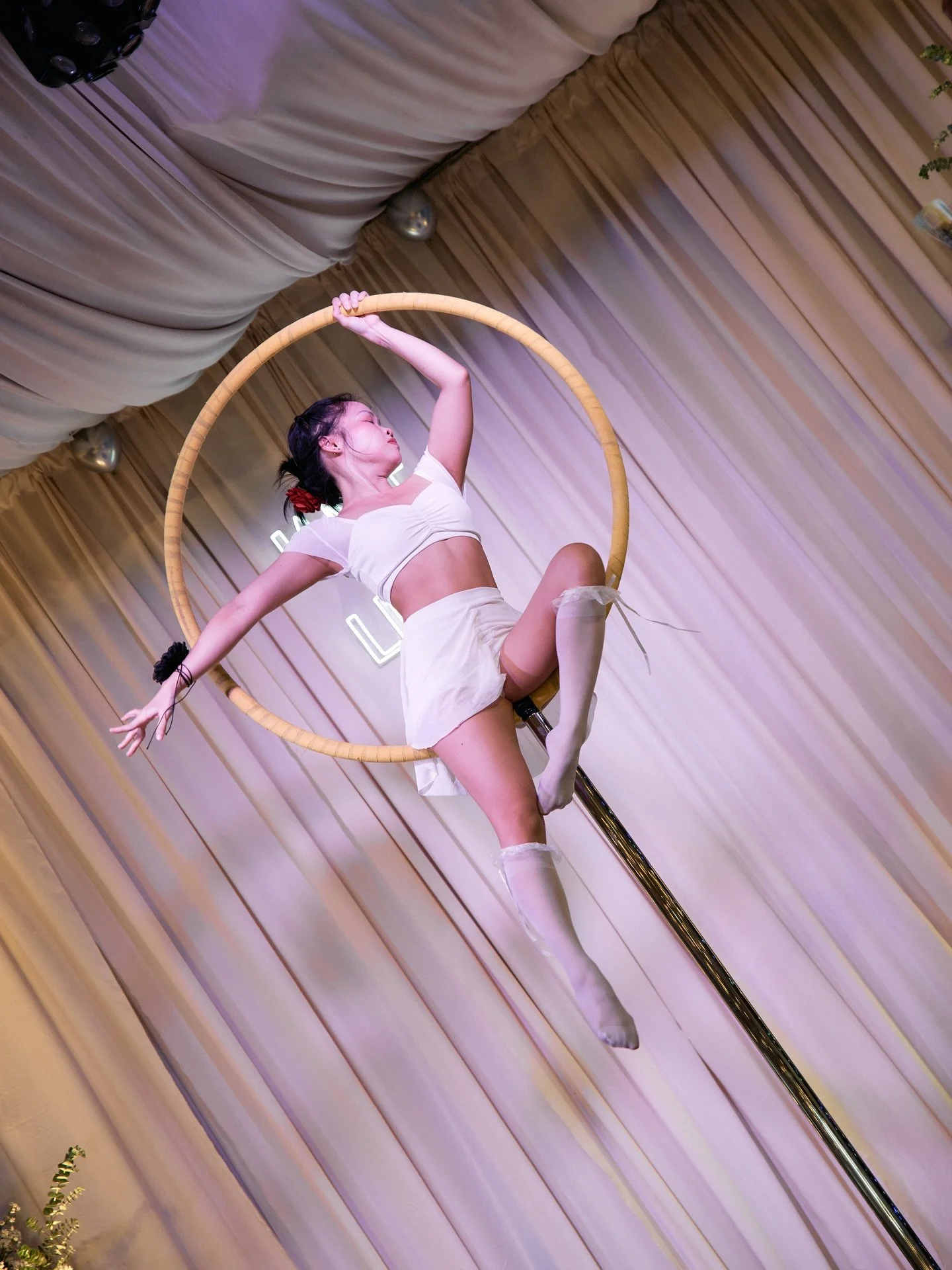 Introducing another beautiful lollipop performance by one of my students &mdash; who is now also an aerial instructor in Ho Chi Minh City.

So proud to witness this journey from student to teacher 🤍

Can&rsquo;t wait to bring lollipop &amp; aerial s