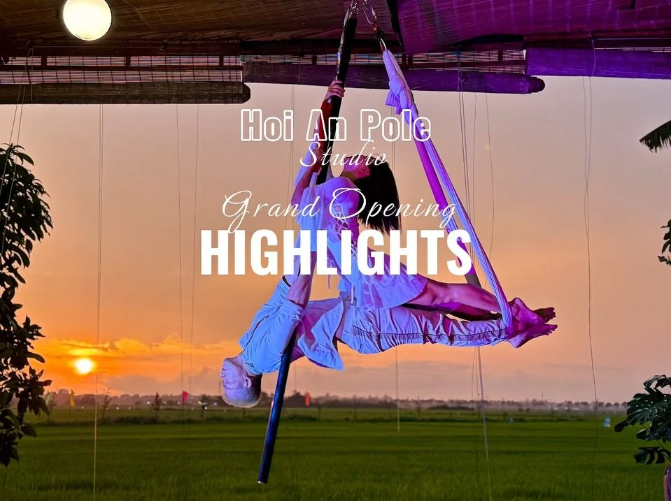 Some performance highlights from our Grand Opening day.

&mdash;&mdash;&mdash;&mdash;&mdash;&mdash;&mdash;&mdash;&mdash; 
𝐇𝐎𝐈 𝐀𝐍 𝐏𝐎𝐋𝐄 𝐒𝐓𝐔𝐃𝐈𝐎
📍78 Le Thanh Tong, Hoi An, Viet Nam
☎️ (+84) 907 080509
🌐 hoianpolestudio.com

 #HoiAnPoleSt