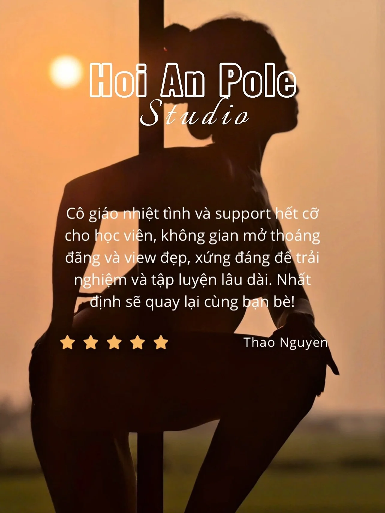 Feeling so grateful for all the love that has been sent to Hoi An Pole Studio 🤍

Thank you to everyone who has come to visit us, joined a class, shared kind words, or simply spent a little moment with us here. We truly feel so blessed to meet beauti