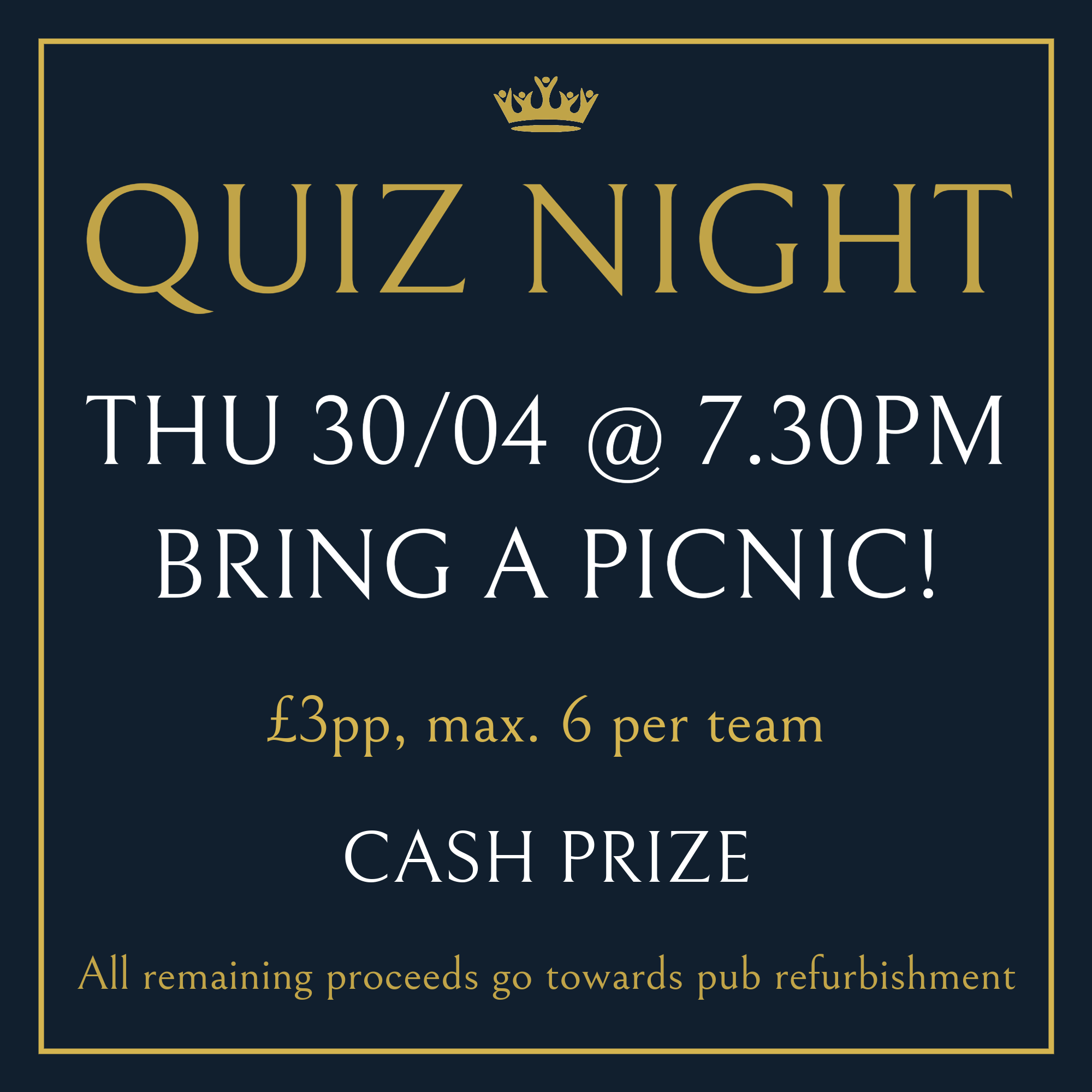 Quiz Night Returns to The King's Head