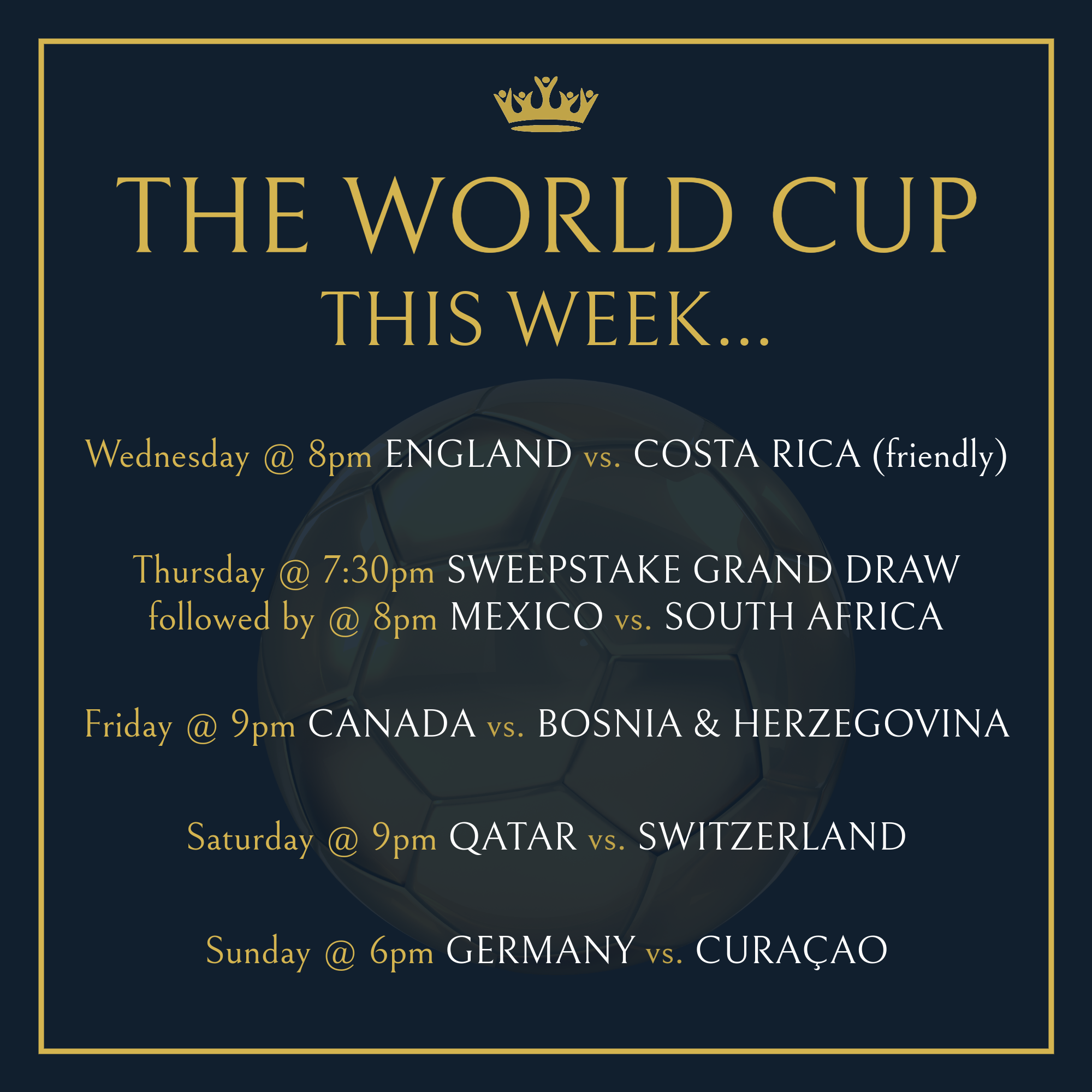 THE 2026 WORLD CUP KICKS OFF!