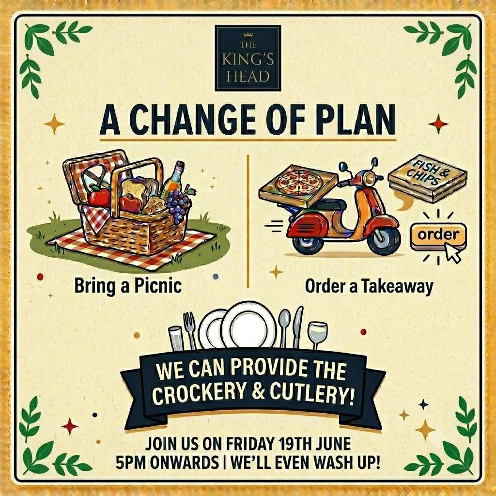 Picnic &amp; Takeaway Night - Time to Pivot!