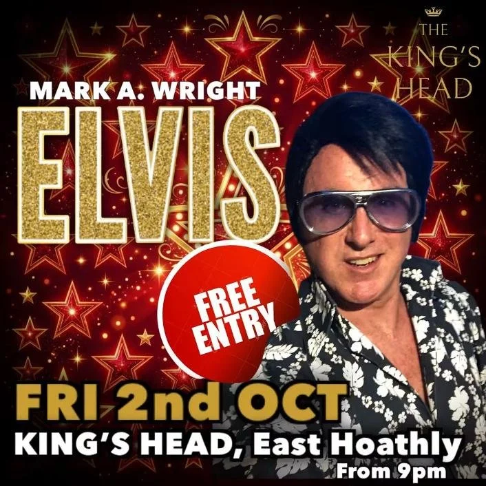 THE KING IS BACK - ELVIS TRIBUTE NIGHT!
