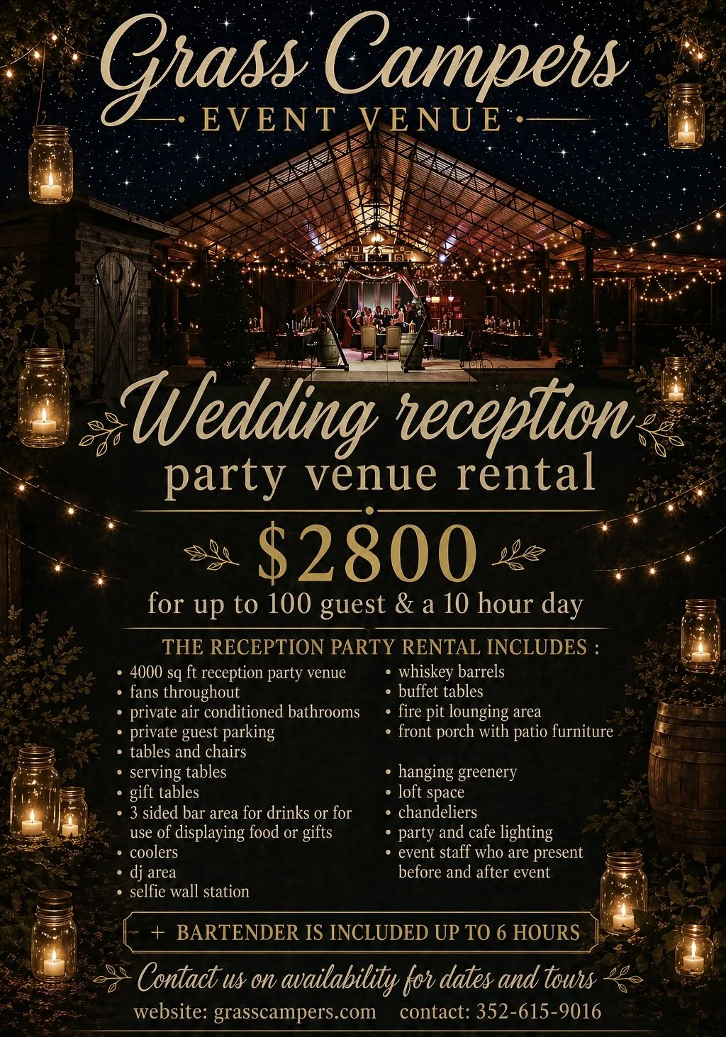 wedding reception party
