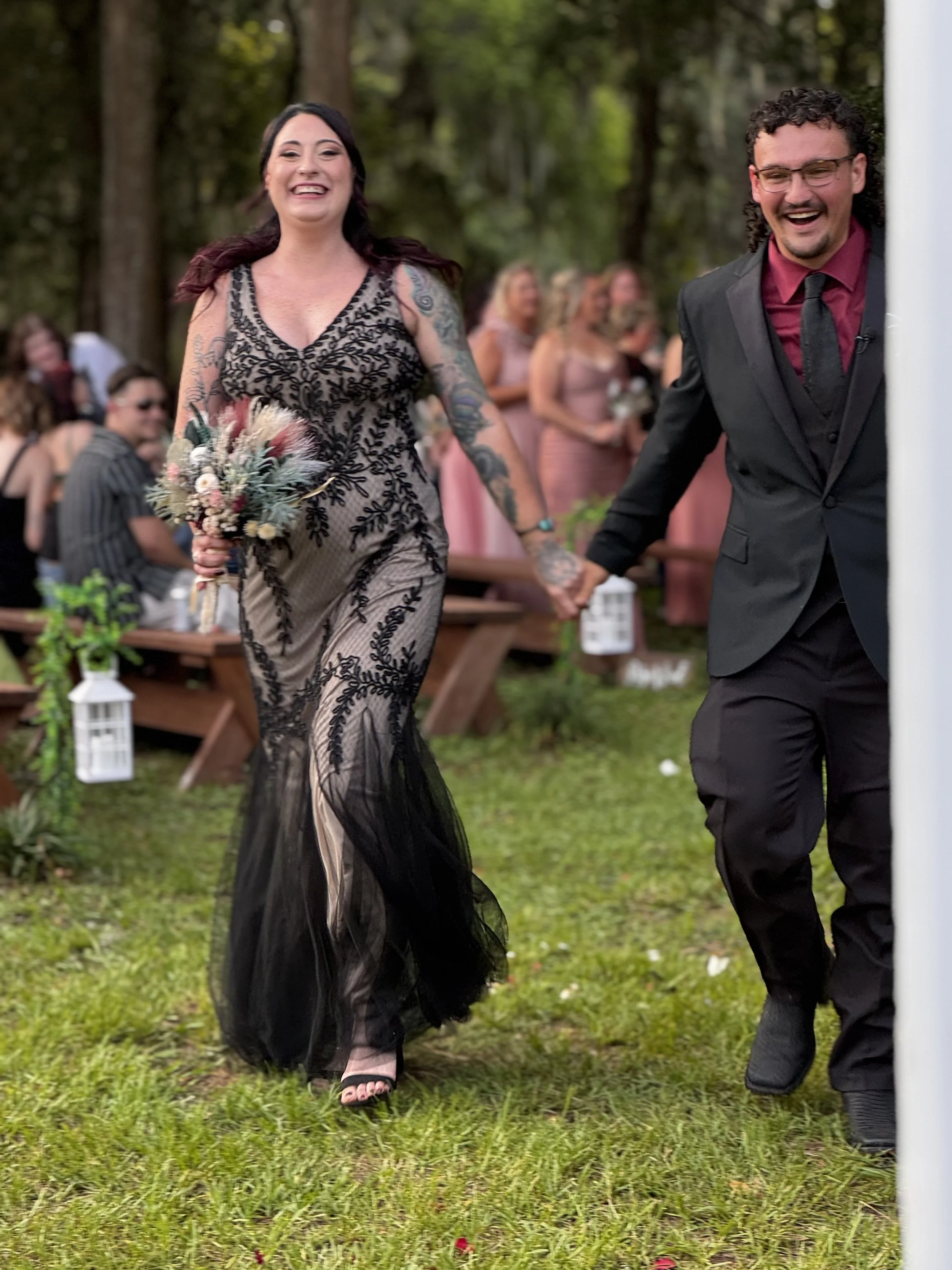 smiling couple