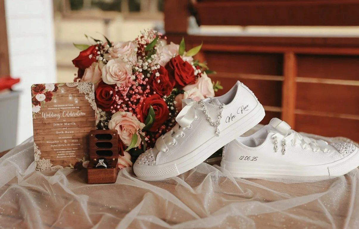 shoes and flowers 