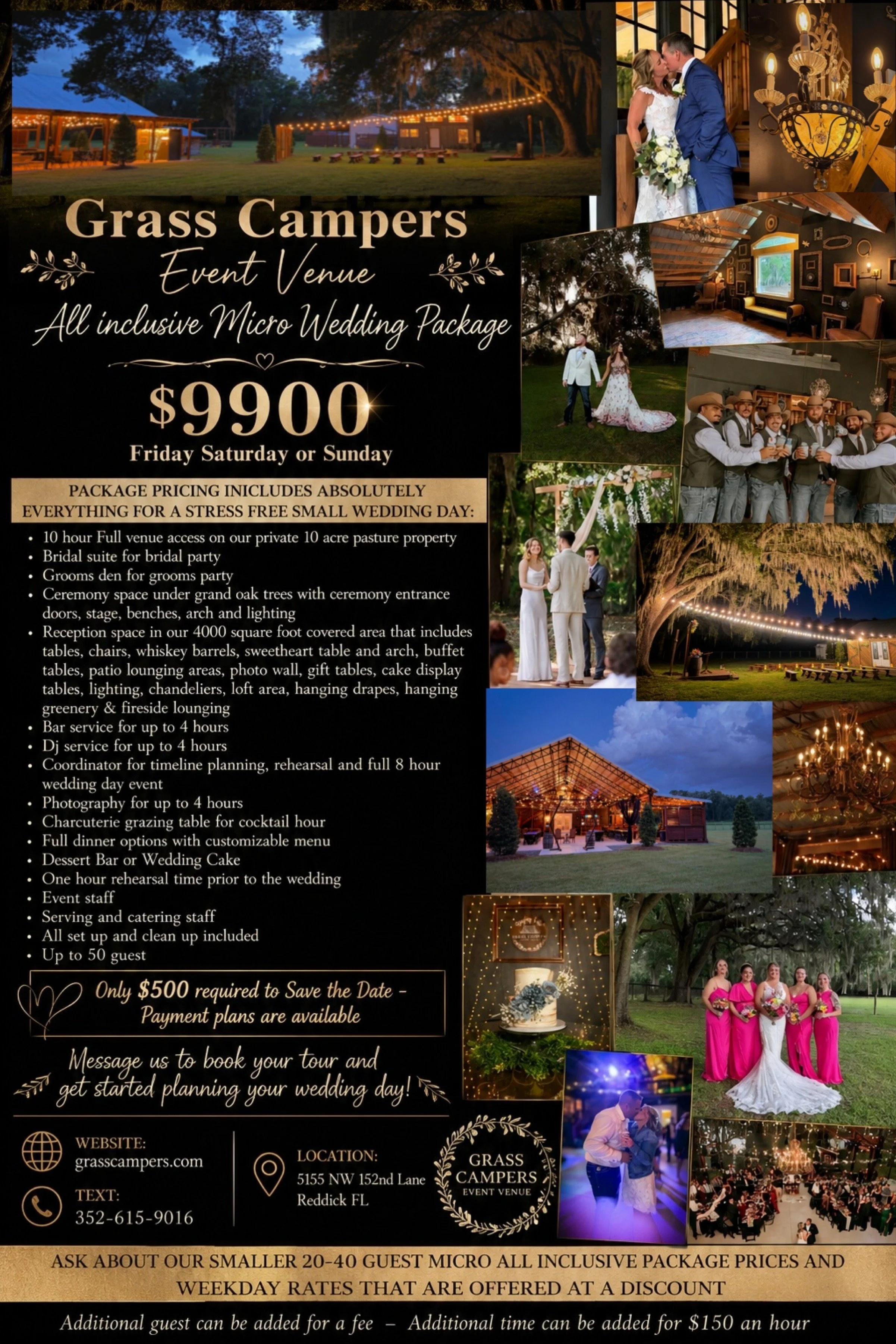 Micro Wedding All Inclusive Package