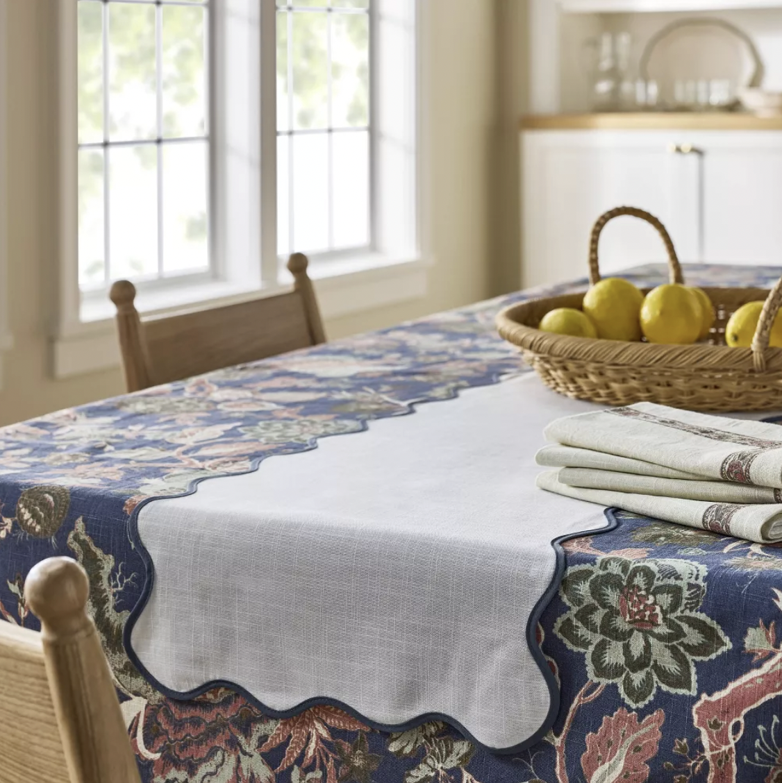 Target Studio McGee Scallop Table Runner