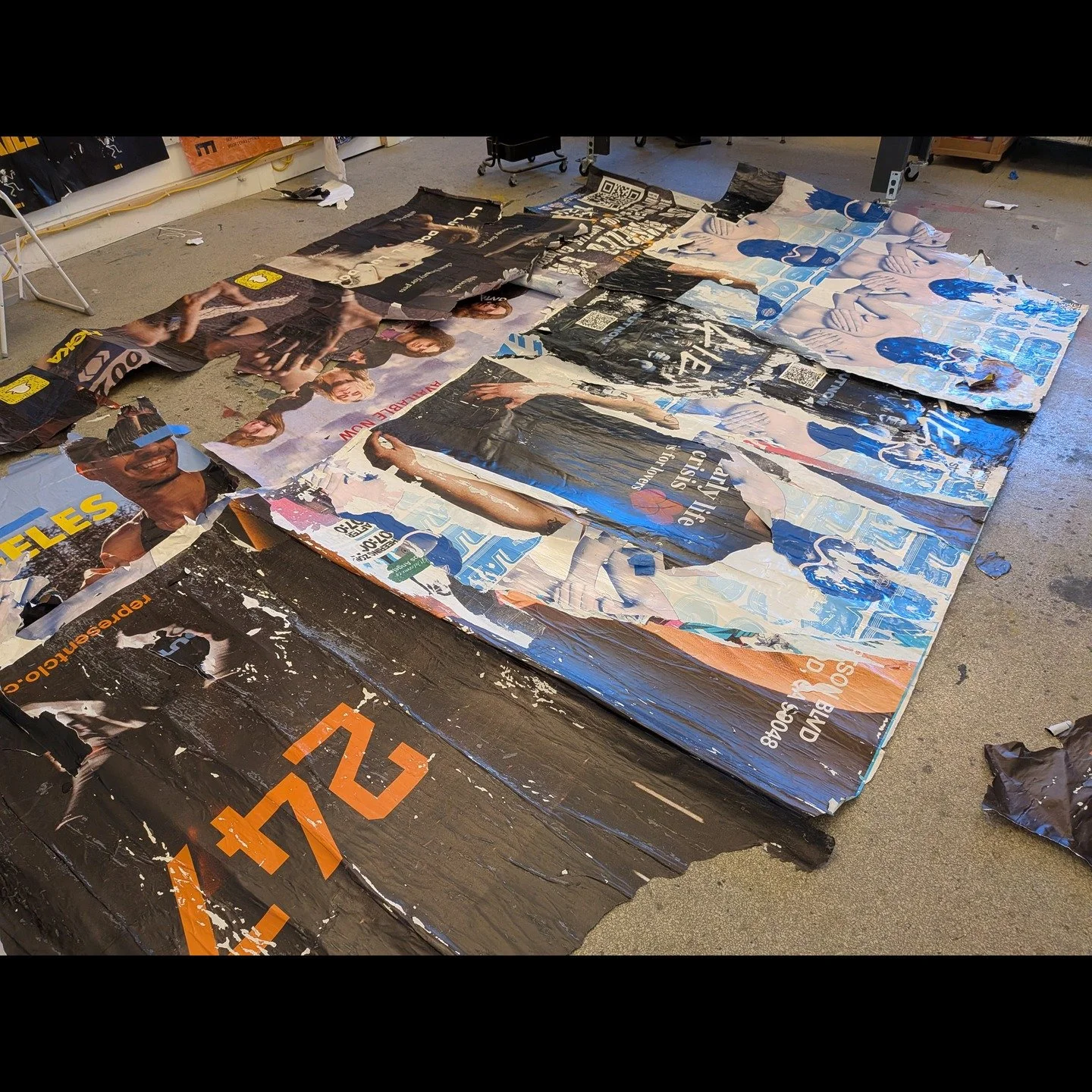 New works in progress at aka

I'm always surprised at how much the color palette opens up in the spring