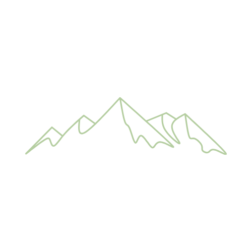An abstract outline icon with diagonal lines within a circle shape.