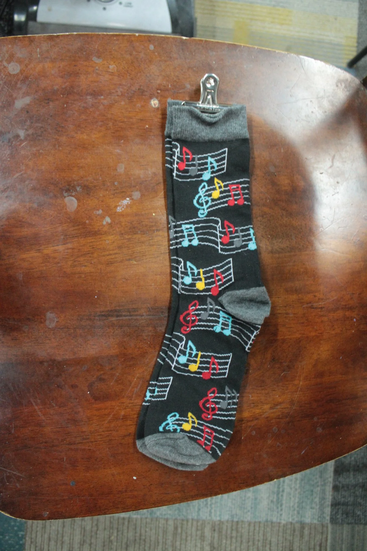 Musical themed socks