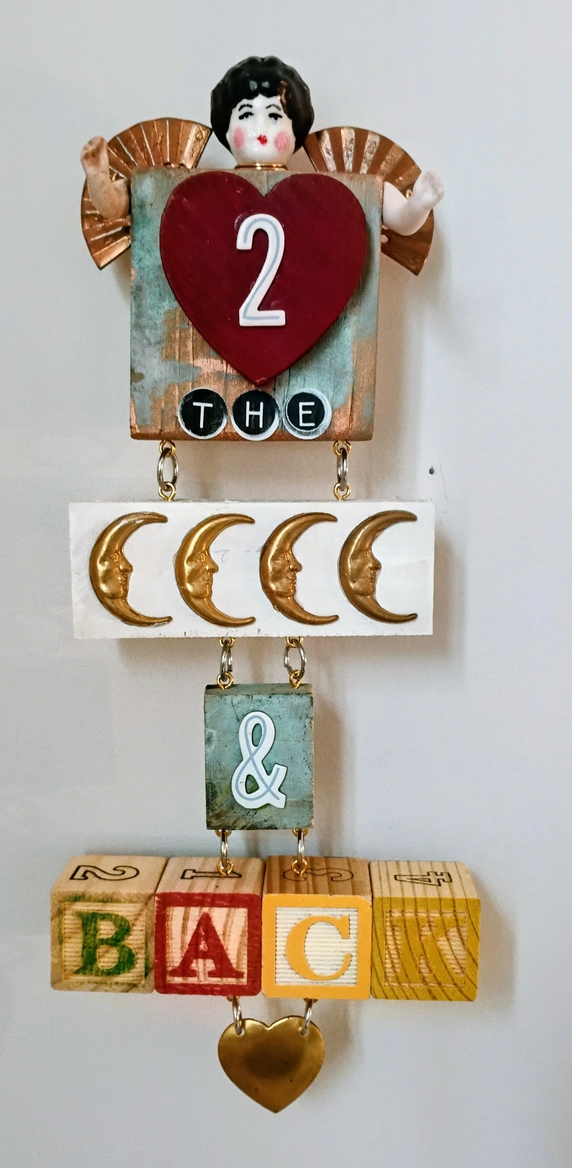 To the Moon and Back. I love you to the moon and back. $150.00