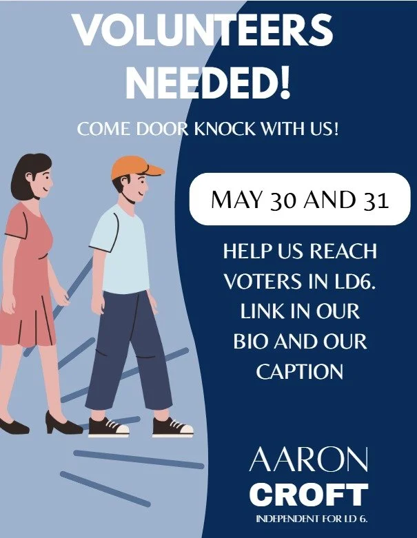 Join us for the 30th and 31st for canvassing and door knocking! Sign up here: bit.ly/4v6yQt8