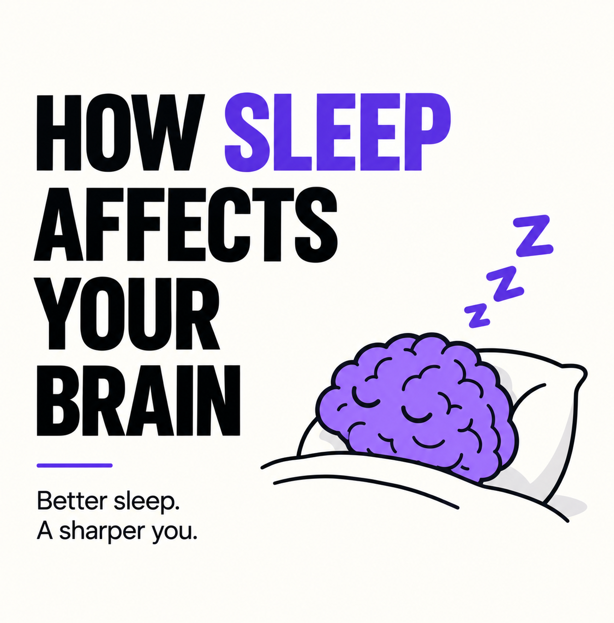 How Sleep Affects Your Brain: Memory, Focus, Learning, and More