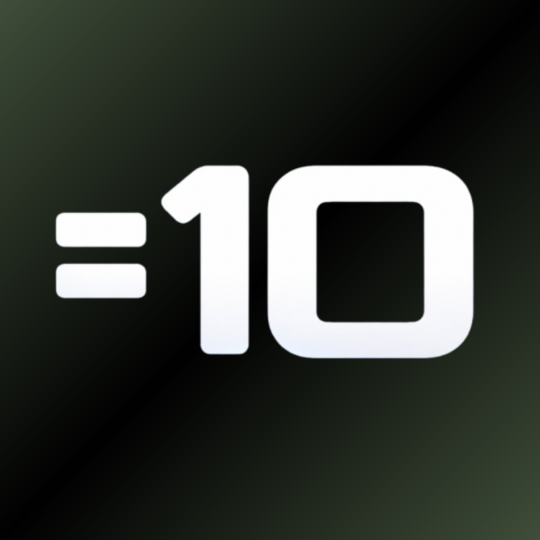 Digital countdown timer displaying 10 seconds remaining.