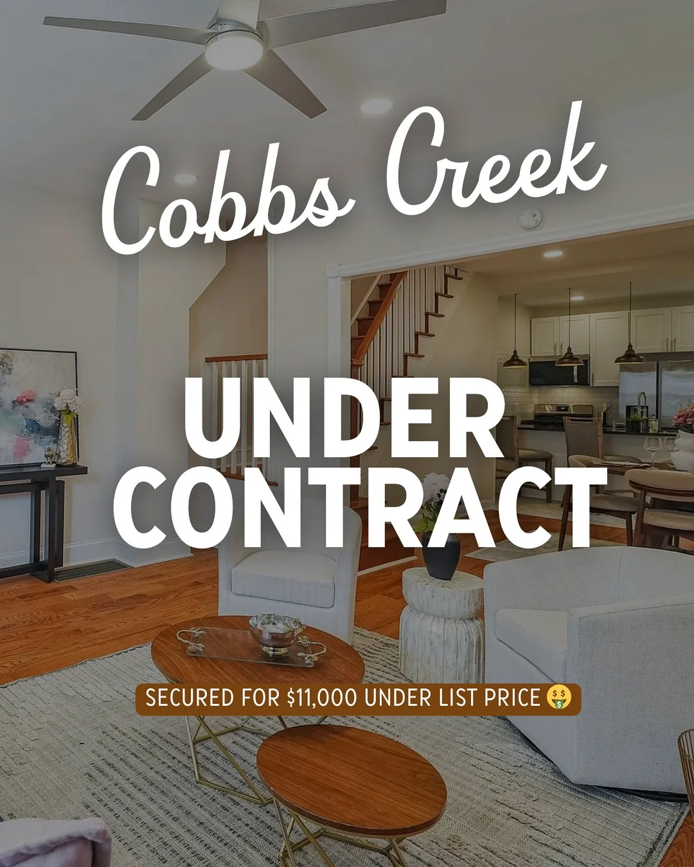 Sometimes the right home makes you work for it 😅

These buyers? They&rsquo;ve been through it ❤️&zwj;🩹😭

A few heartbreaks, a few contracts that fell apart through no fault of their own, and 40+ showings later&hellip; we were basically on a first-