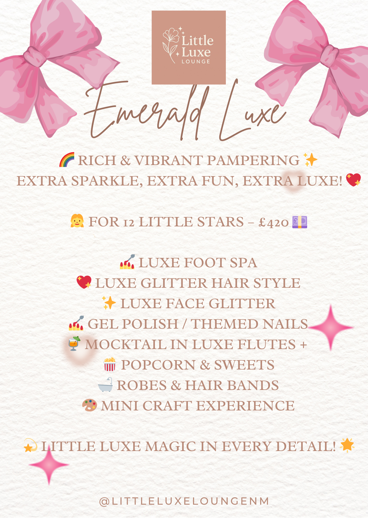 Emerald Party Package