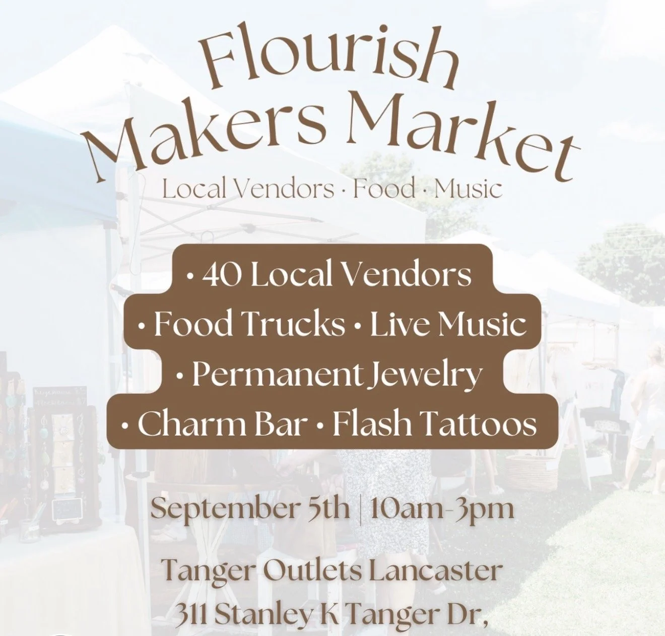 Labor Day Weekend Flourish Makers Market