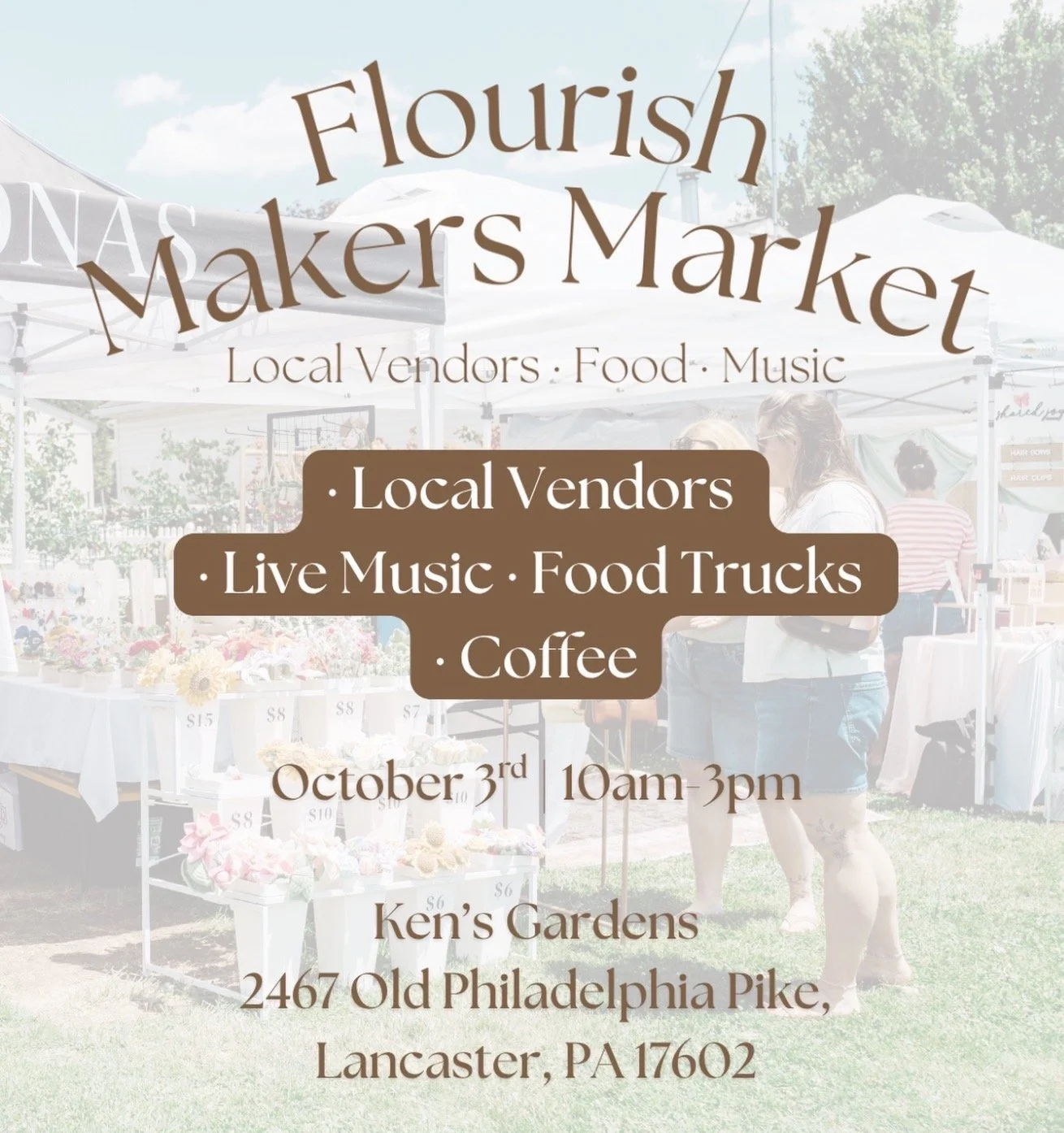 Flourish Fall Market at Ken’s Gardens