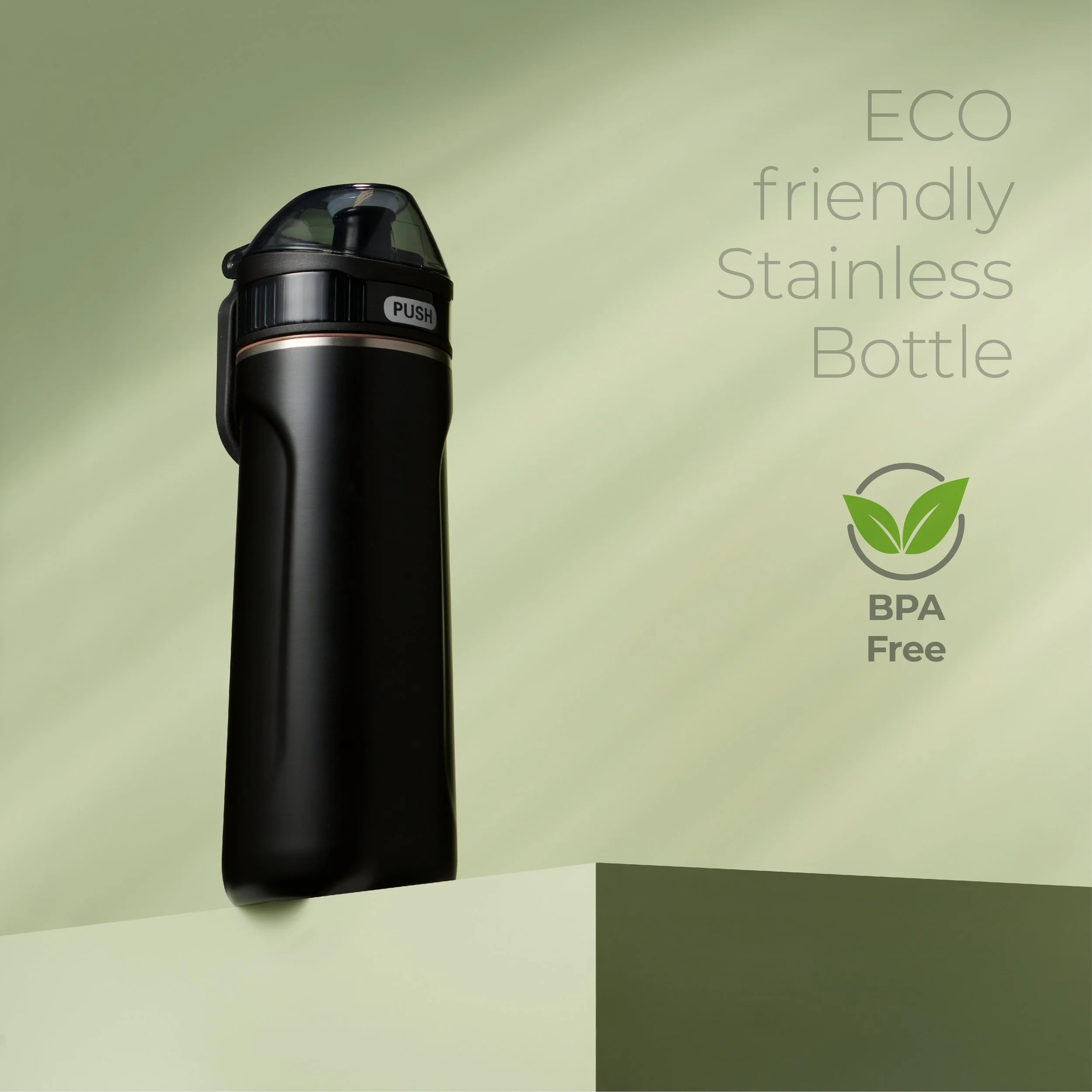 SIPX™ Stainless Steel Water Bottle with Straw Lid — SipX