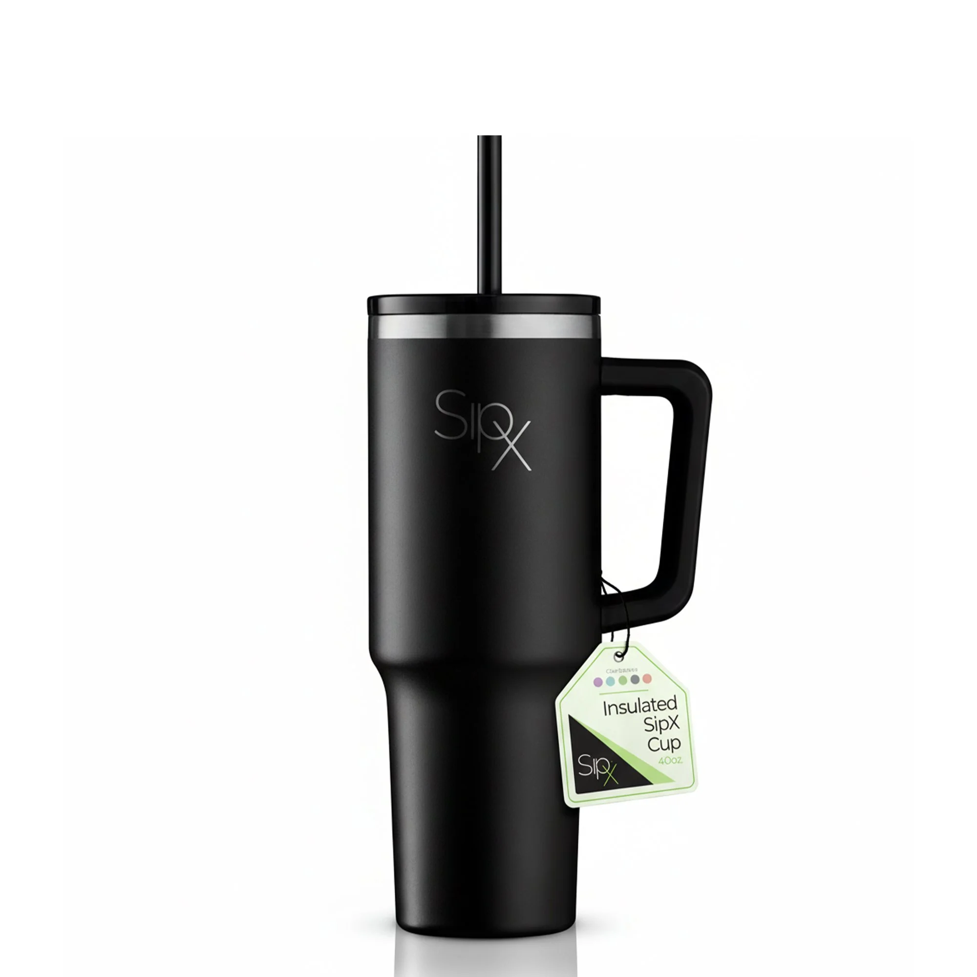 SipX Stainless Steel Tumbler With Handle