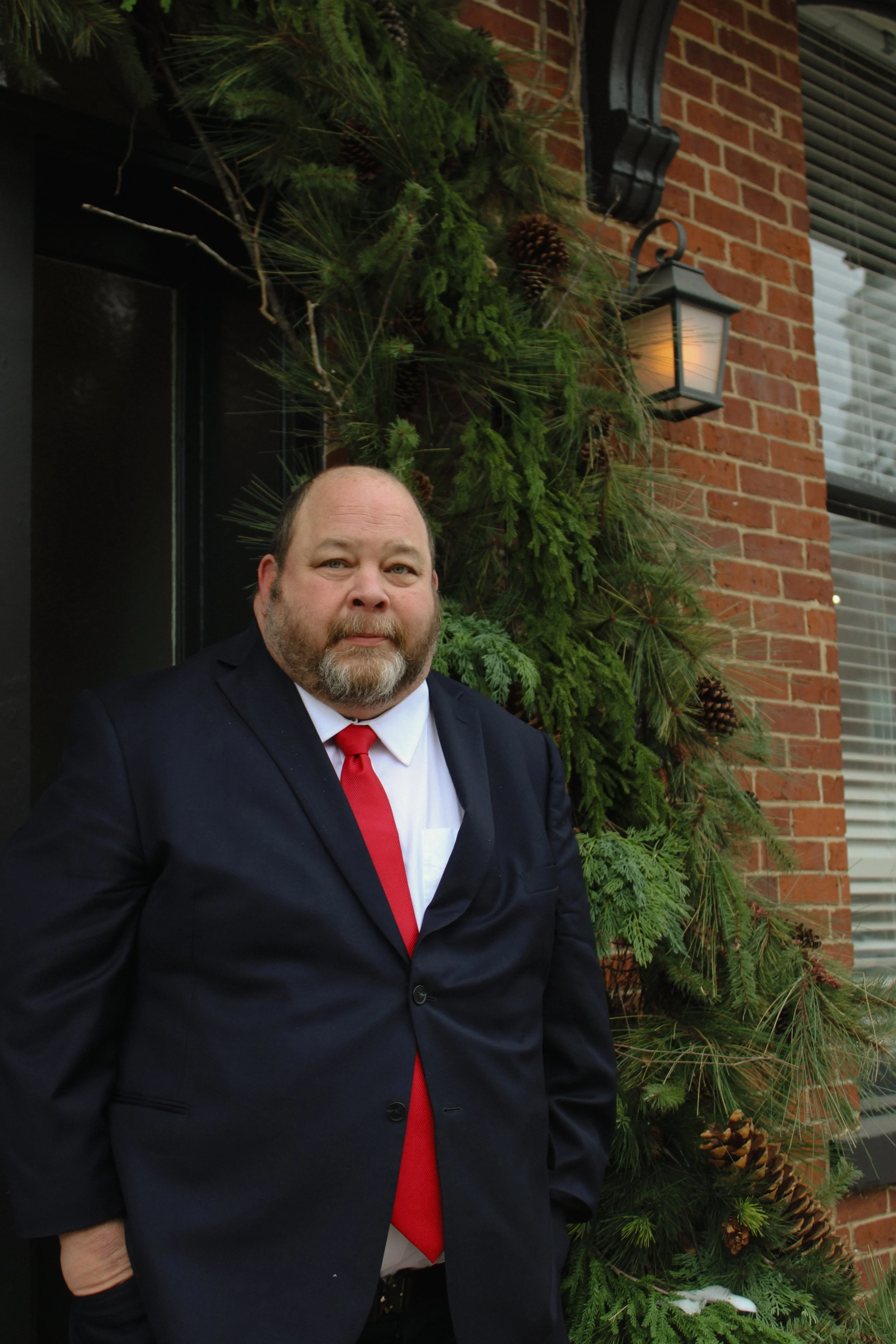 David Graves poses for a photo in Downtown Woodford County.