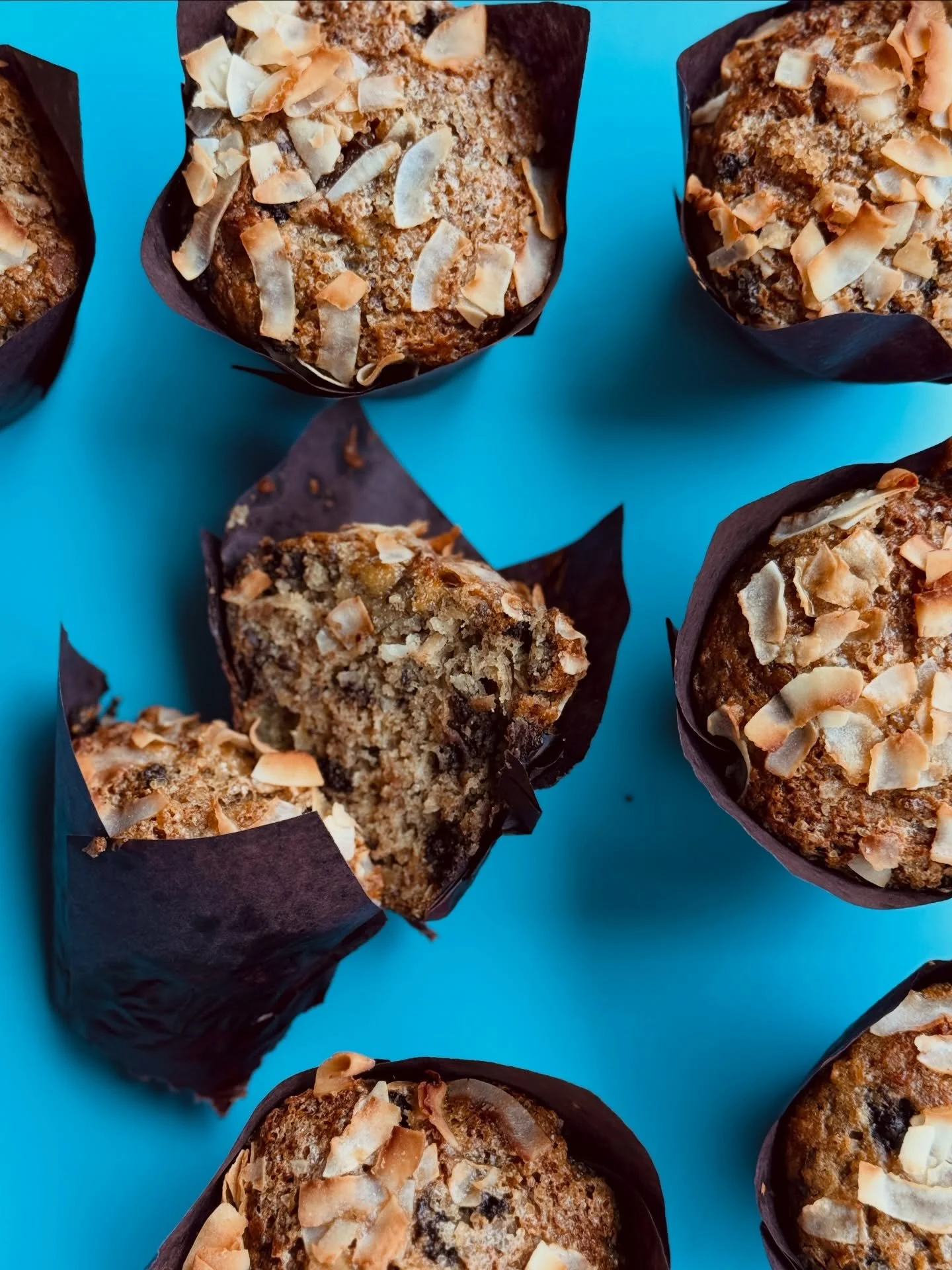 ✨BANANA COCONUT CHOCOLATE CHIP MUFFIN✨

Let&rsquo;s welcome our new vegan muffin flavor to the pastry counter! She&rsquo;s tender, not too sweet, and the perfect pick if you&rsquo;re craving our banana bread but need a NUT FREE and DAIRY FREE version