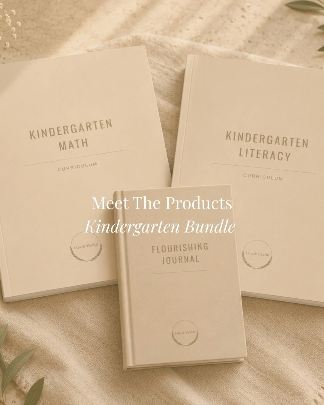 The Kindergarten Signature Bundle was designed so you never have to wonder if you&rsquo;re doing enough. 📖 Math. Literacy. A journal for YOU as the parent. All three working together. Because educating your child is discipleship &mdash; and you dese