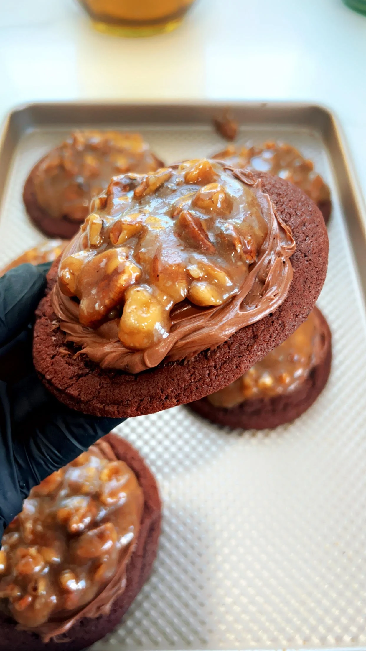 German Chocolate Cookies