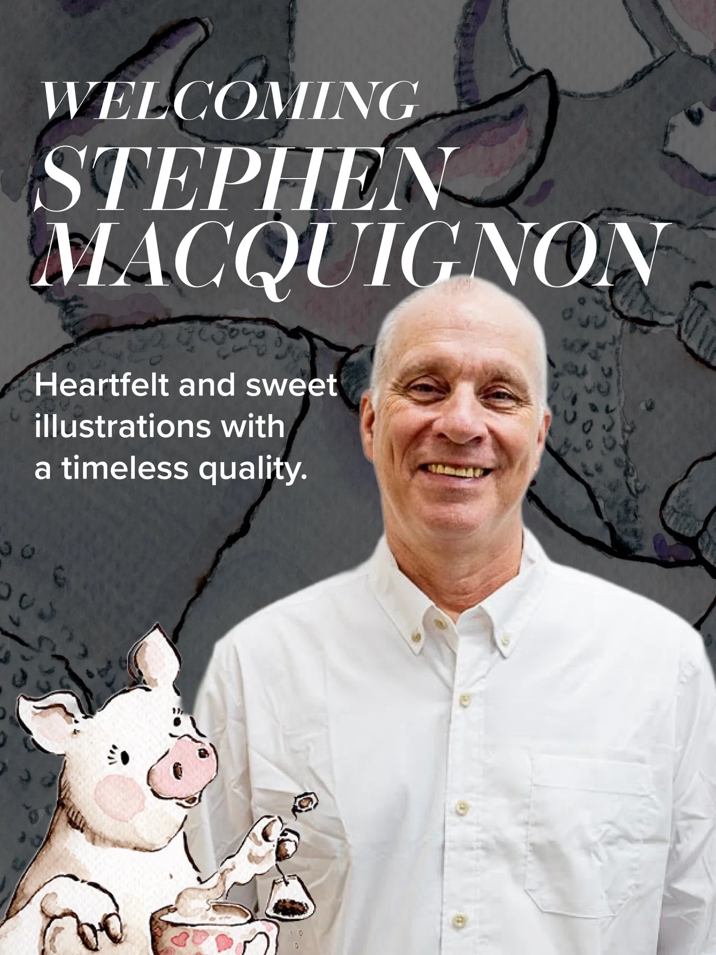 Welcome, @smacquignon ✨ We are absolutely thrilled to have this incredible artist join us here at Curated Edge!! 🦊 

&bull;

#artagency #childrensillustrator #childrensbookillustrator #artistrepresentation #artistsupport