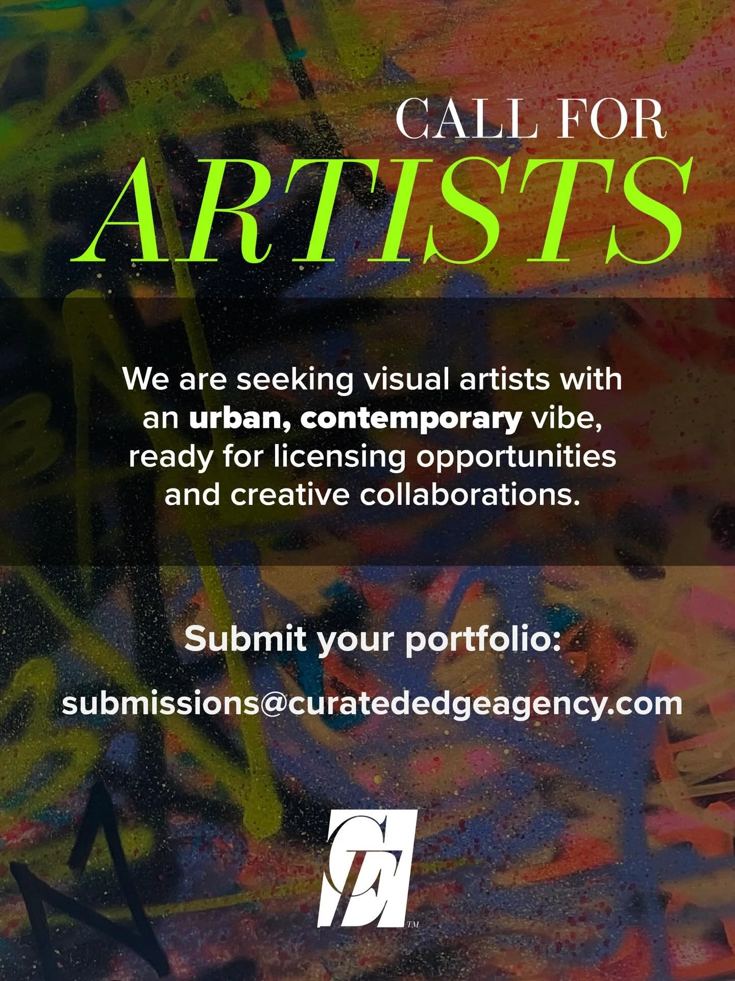 Looking for representation? Reach out to us today! 

More info at the link in our bio. 

&bull;

#agent #artagency #artistrepresentation #fineart #modernartist