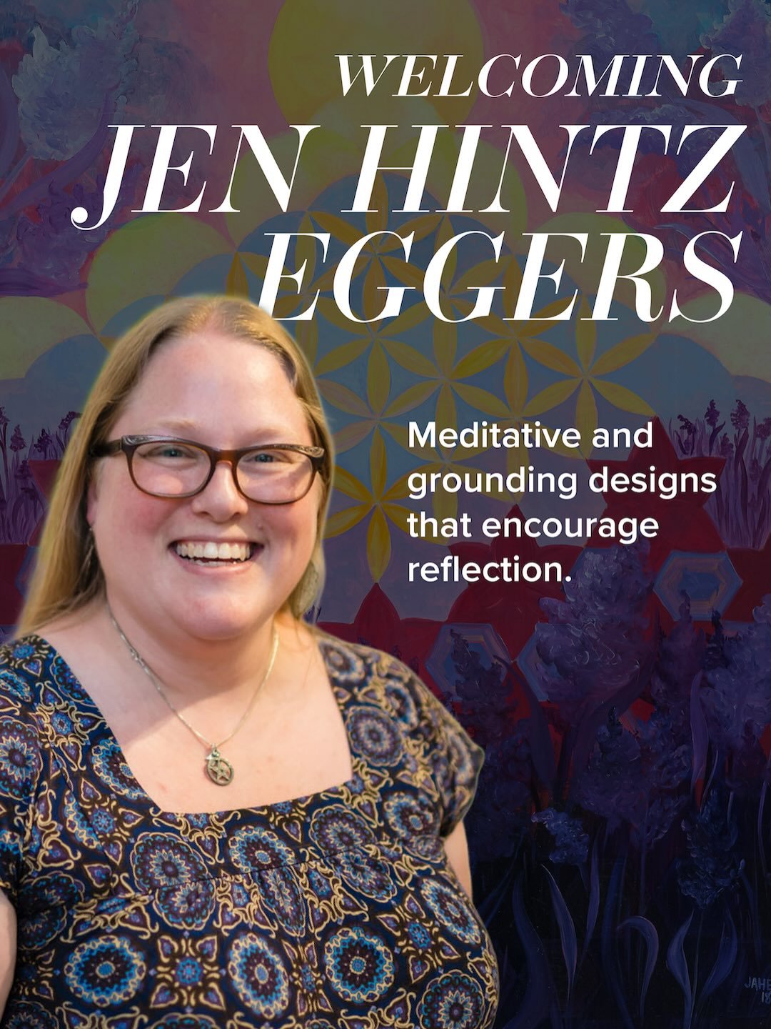 A very warm welcome to @j.hintzy 🎨 We&rsquo;re so excited to have Jen and her absolutely ethereal works here at Curated Edge Art Agency! 

Check out more of her mind blowing designs on our website - link in bio! 

&bull;

#fineart #abstractart #cont