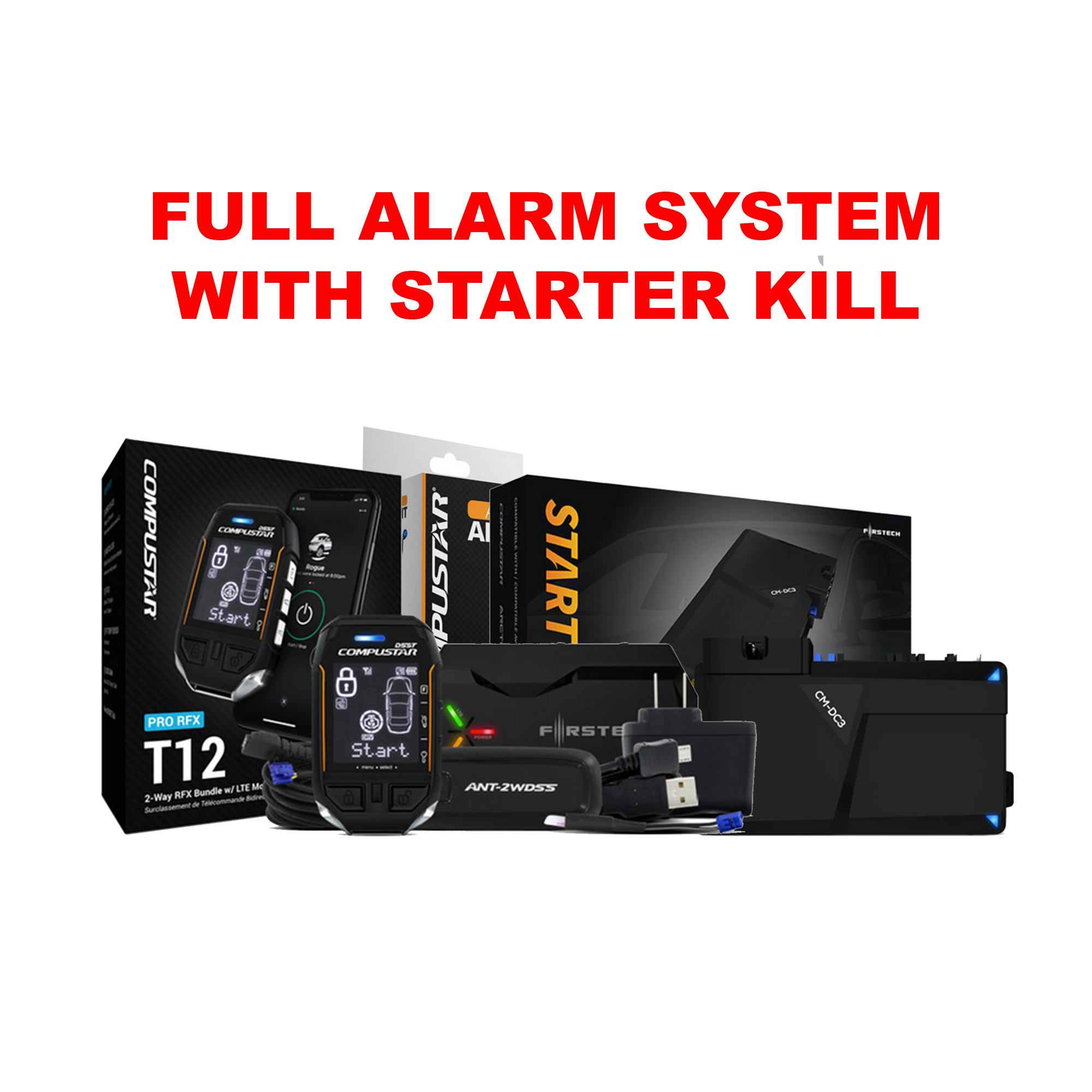 Compustar T12 Full Security System