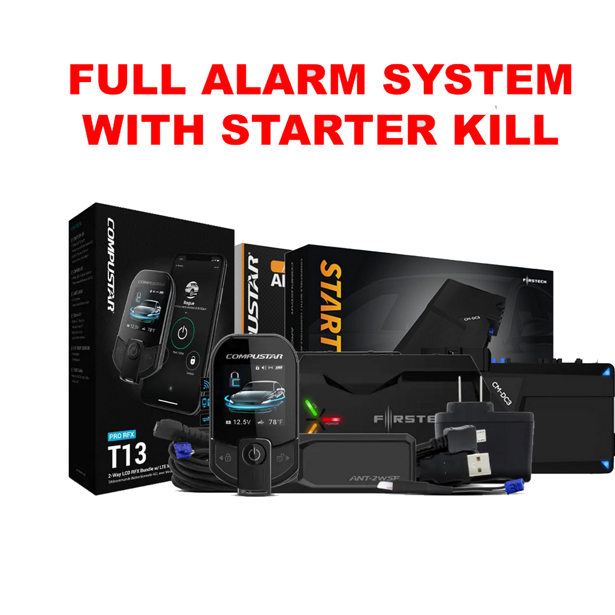 Compustar T13 Full Security System