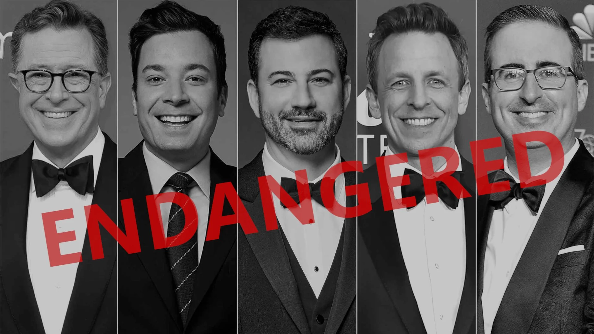 Late-night Talk Show Hosts Added to Endangered Species List