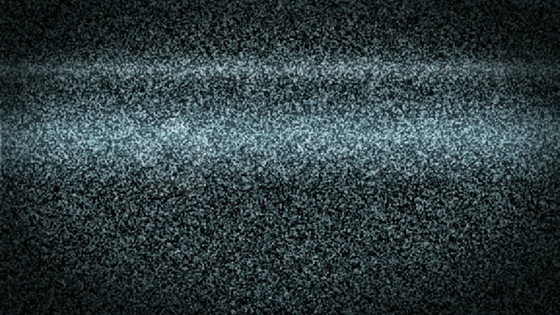TV static.