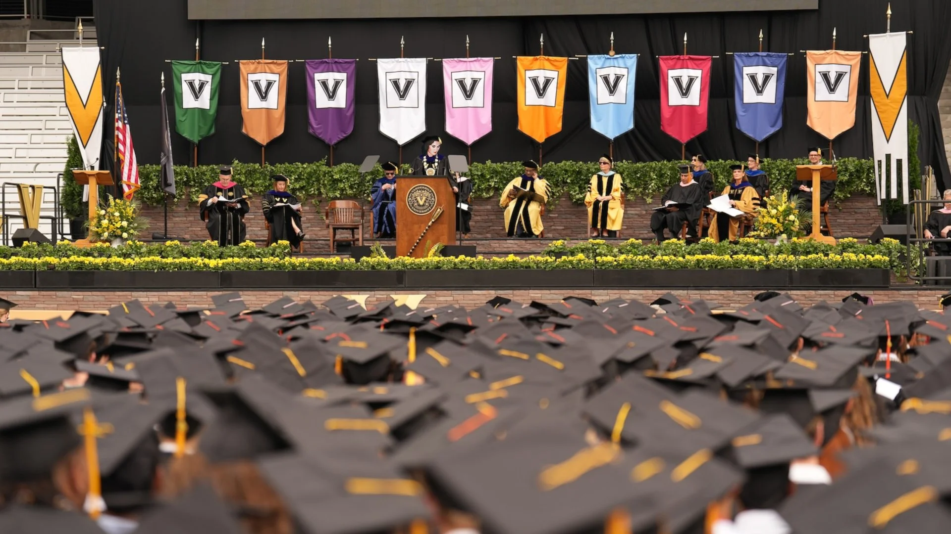 Katy Perry at Vanderbilt commencement.